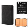 Custom Business Notebook with Zipper Bag - Multifunctional A6/B5 Notepad & Manager Folder