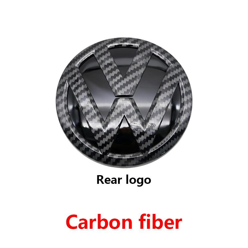 W151Car Logo Front Grille Rear Trunk Decoration Sticker Accessories For Volkswagen Touareg Passat Magotan Golf 6 7 7.5 8 Polo Tiguan