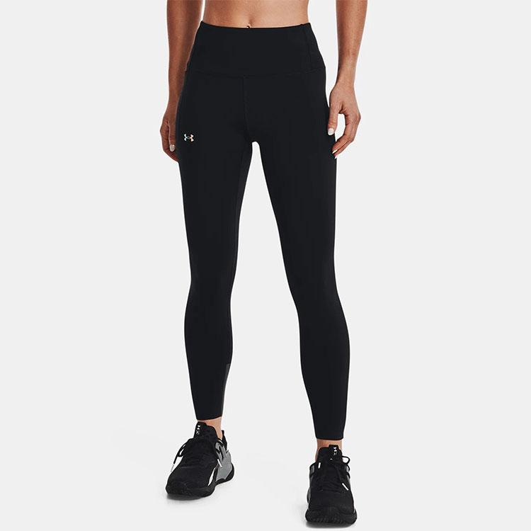 Under Armour Rush SmartForm Ankle Training Fitness Pants Women Pants Black 1370053-001