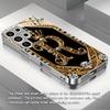 Gold-plated Tempered Glass Phone Case, Compatible Galaxy S26 S25 S24 S23 S22 Ultra Plus. Made Tempered Glass Gold Textured