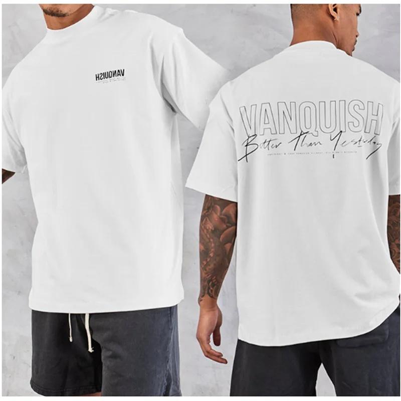 Pánské Vintage Nadměrné Pruhované Tričko Prodyšné Fitness Letní Nové Sportovní Co Neformální Pohodlné Celoroční Tričko