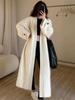 Long Knit Cardigan Sweater Women's New Style Loose Outerwear Korean Lazy Style Top Coat