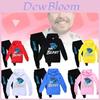 Conjunto de Sudadera con Capucha de Dibujos Animados de Mr Beast de Moda Para Niños y Niñas Cómodo y Elegante