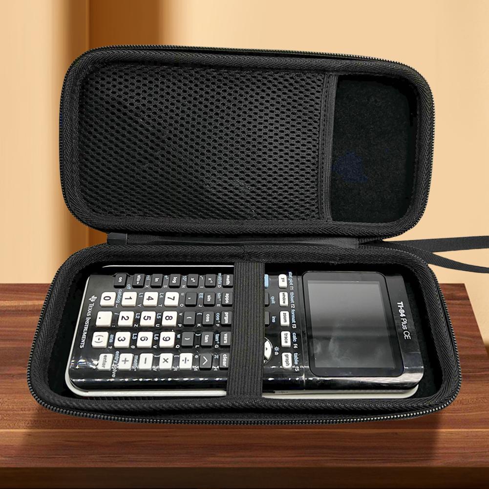 EVA Hard Graphing Calculator Case Shockproof Portable Storage Bag Protective Case for Texas Instruments TI-84 Plus CE/TI-84 Plus