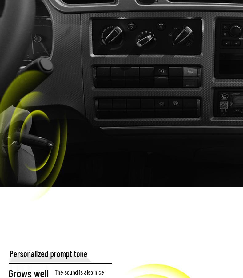 T12 Solar-Powered Six-Wheel TPMS for RV and Truck