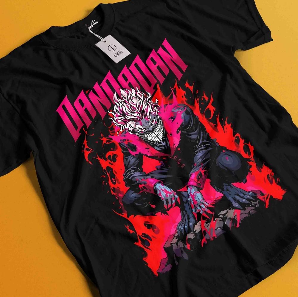 

Футболка Dan Da Dan Футболка Окарун Футболка Момо Аясэ Футболка Кен Футболка Турбо Джин Айра Сэйко 2XL