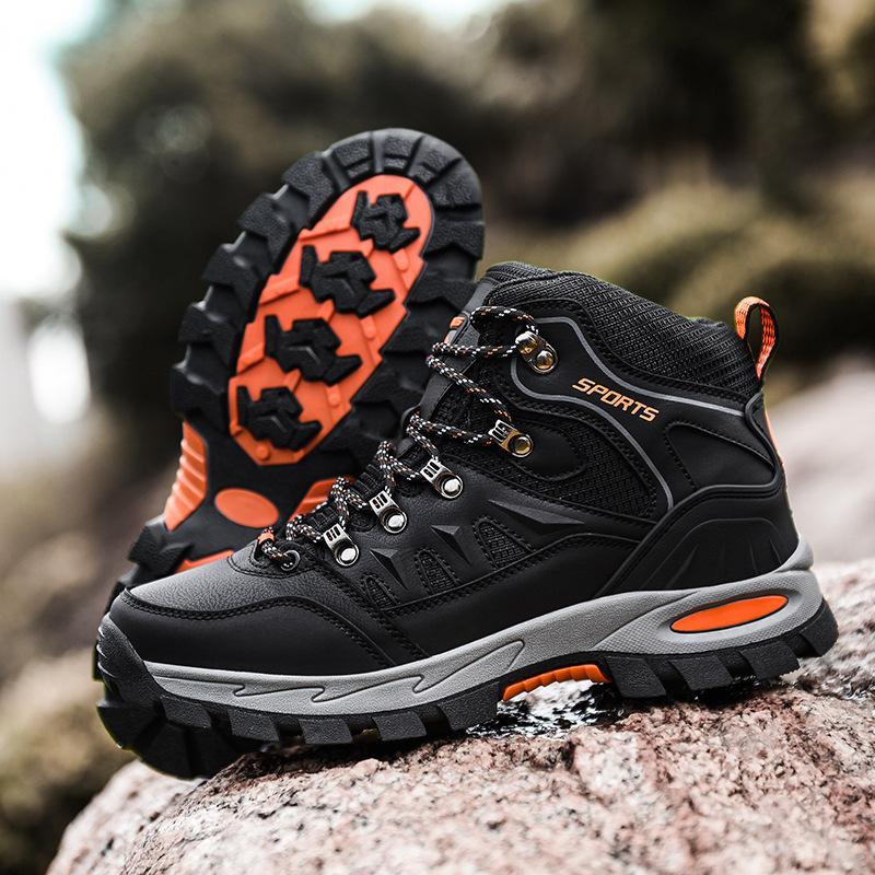 Spring New Chinese Couple Outdoor Casual Shoes Platform Off-road Hiking Boots Fashion Sports Shoes