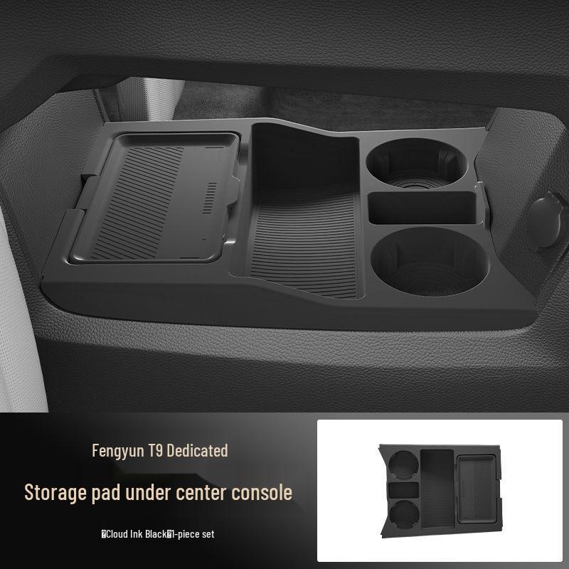 Chery Fengyun T9 Silicone Center Console Storage Box - Custom Car Interior Accessory