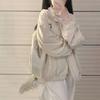 [Originalstoff] Harajuku Retro-Trenchcoat für Damen Frühling und Herbst Studenten, lockere Jacke, dünner Sommer-Sonnenschutz