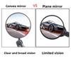 Bicycle Rearview Mirror Foldable Convex Rearview Mirror for Mountain and Road Bikes Universal Reflective Mirror Cycling Equipment