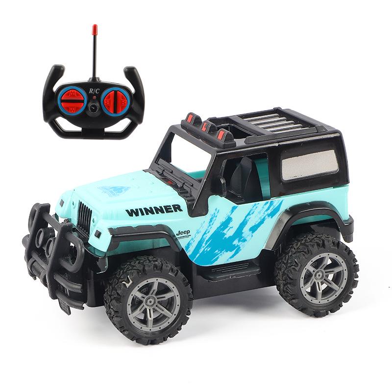 Cross-Border Children's Remote Control Off-Road Electric Jeep Toy Car