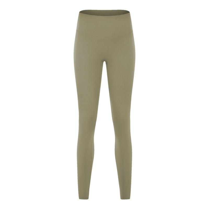 High Waist Butt Lift Yoga Pants Women Seamless Leggings Running Fitness Workout Tight 9/10 Length