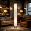 Hübsche freistehende Säulenlampe, Designer-Schlafzimmer-Stehleuchte, Wohnzimmer-Stehleuchte mit schlankem Design (Nur 1 Stück Stehleuchte, Leuchtmittel nicht enthalten)
