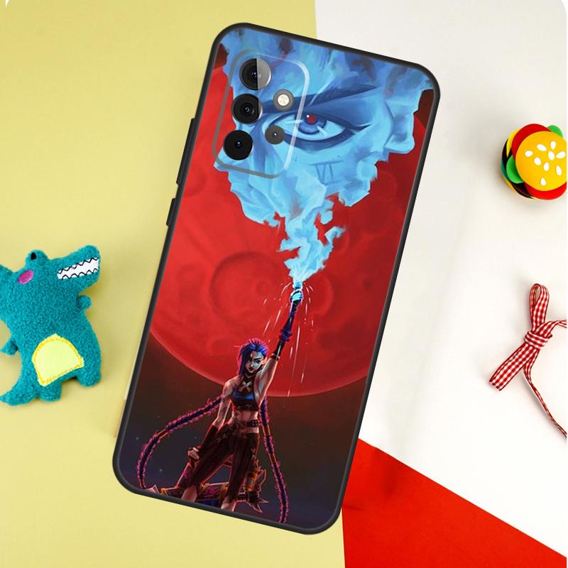 Arcane For Samsung Galaxy A05 A06 A16 A54 A34 A14 A55 A35 A15 A53 A33 A13 A22 A32 A52 Phone Case