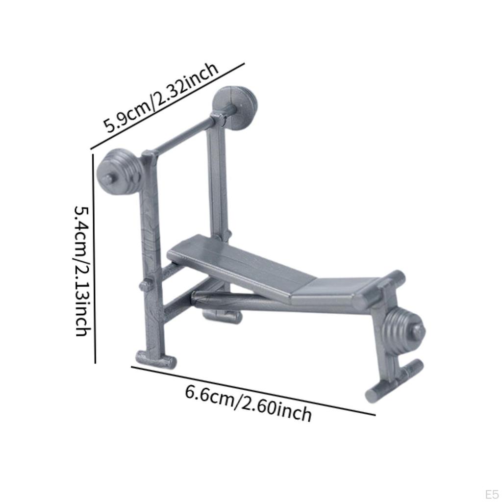 1/20 Exercise Equipment for Model Train Display