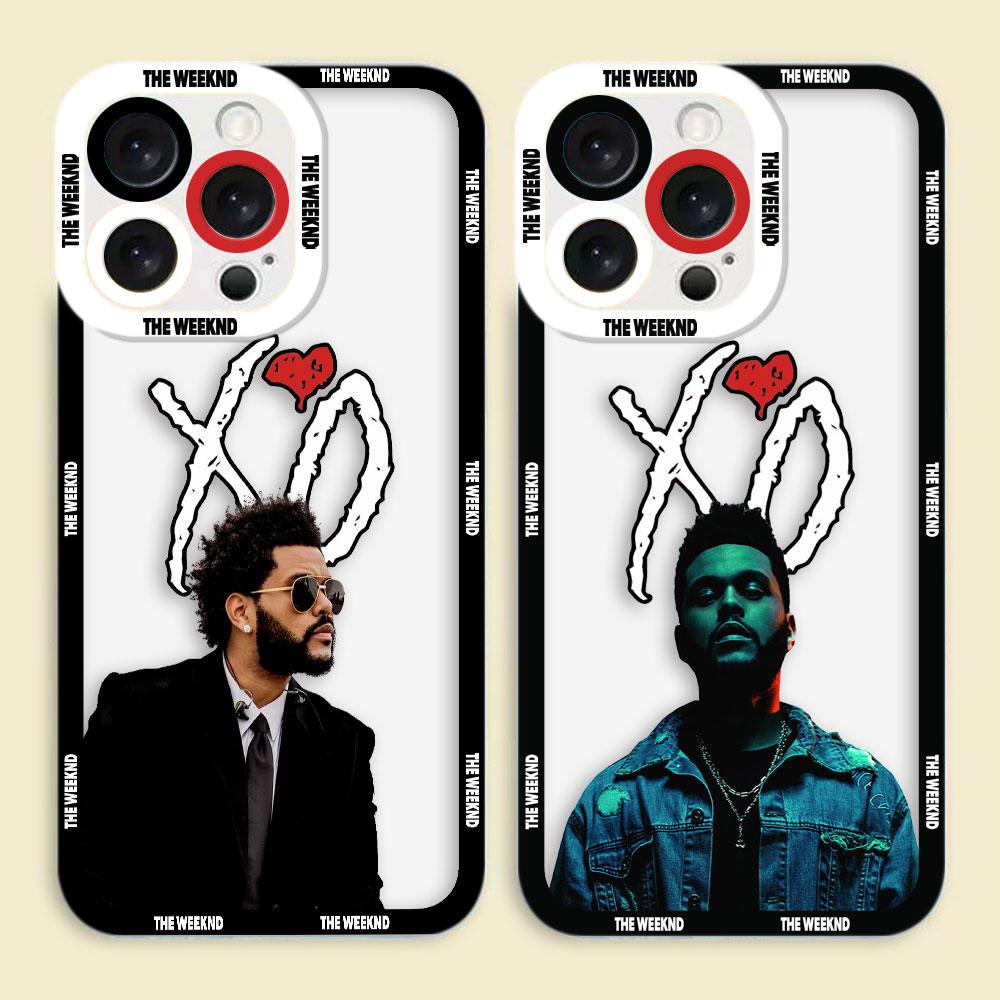 The W-Weeknd XO Poster Clear Phone Case For Samsung Galaxy S26 S25 S24 S23 S22 S21 S20 FE S10 PLUS S30 S11 S11E ULTRA EDGE Case