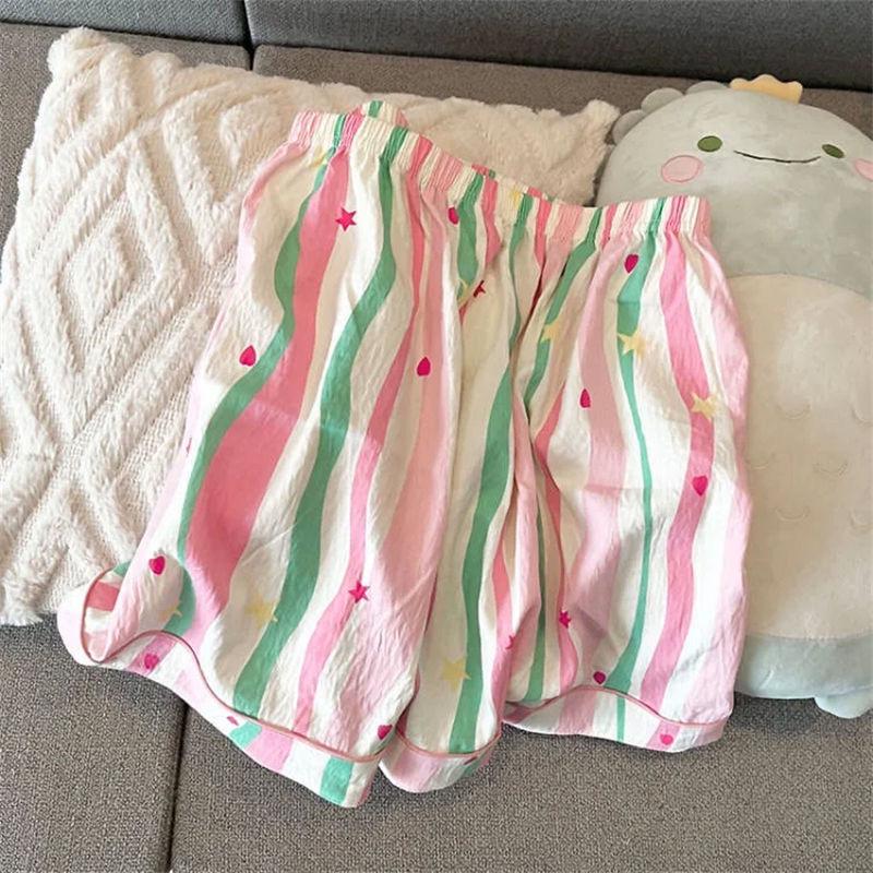 2025 Women's Summer Cloud Cotton Short Sleeve Pajama Set - Casual & Sweet