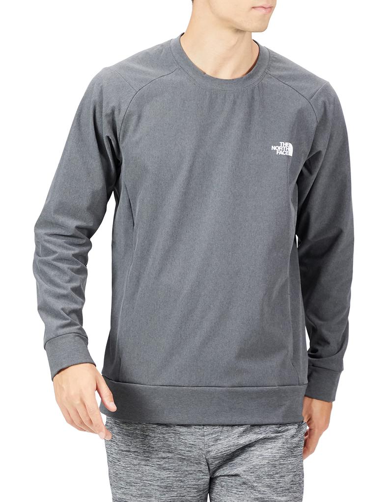 The North Face Apex Thermal Crew with Mixed Charcoal Size M Men's Warm, Water-Repellent, Pockets, Colors,