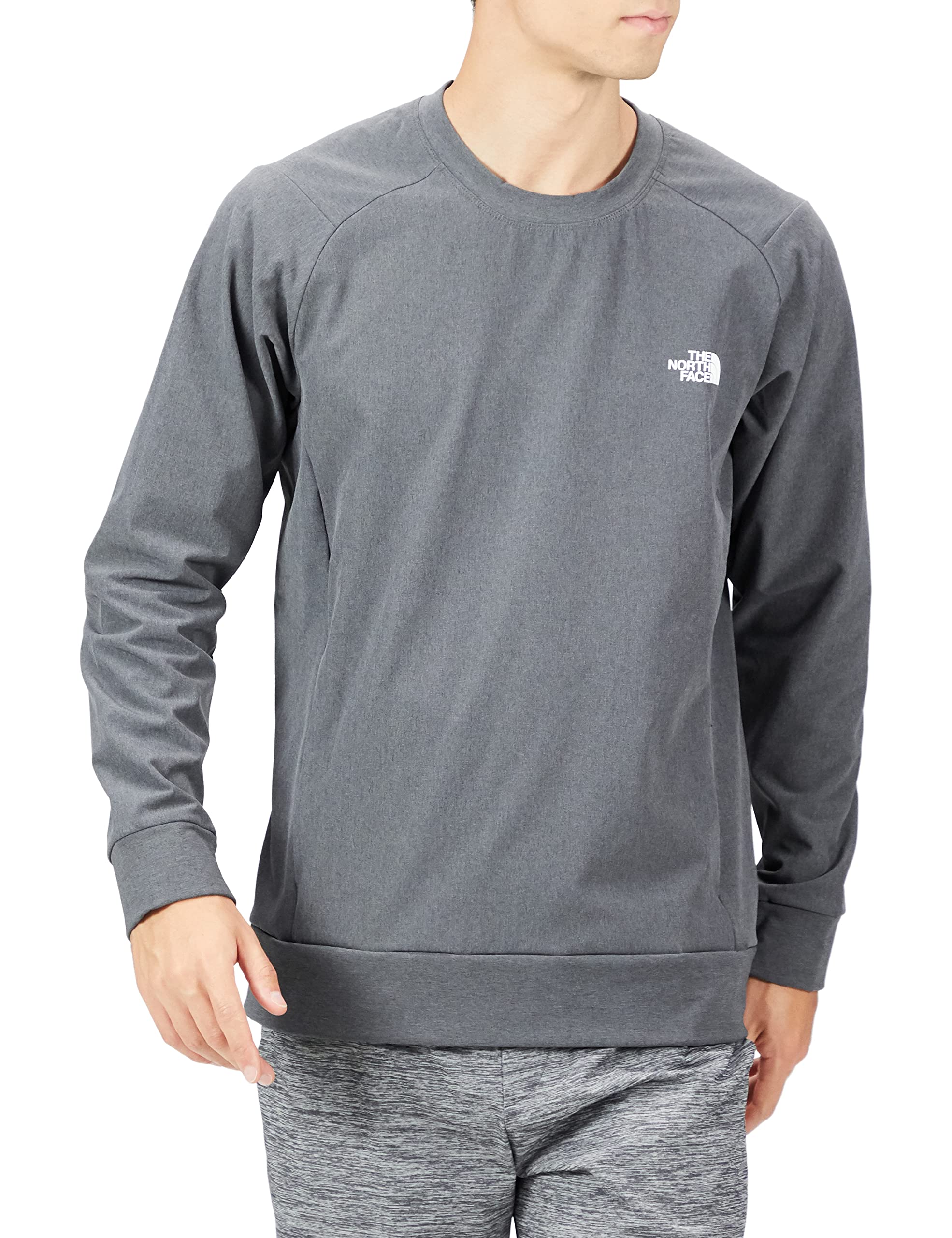 

The North Face Apex Thermal Crew with Mixed Charcoal Size M Men s Warm, Water-Repellent, Pockets, Colors,