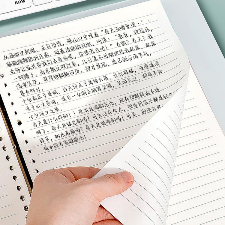 Thickened Loose-Leaf Refill Paper: B5, A5 Grid, A4 for Notebooks