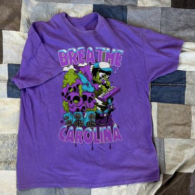 NEW Breathe Carolina Band Cotton Gift for Fan S To 5XL Unisex T-Shirt