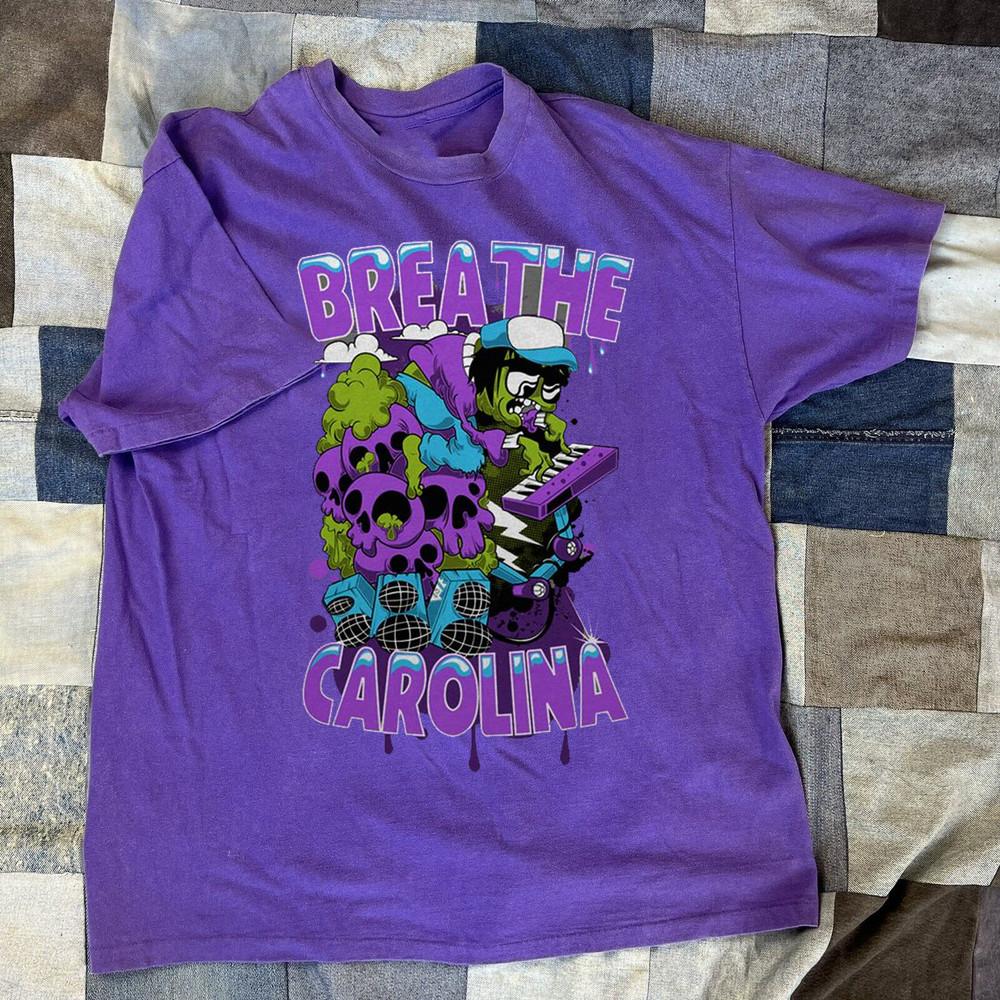 NEW Breathe Carolina Band Cotton Gift for Fan S to 5XL Unisex T-Shirt Graphic Tee M