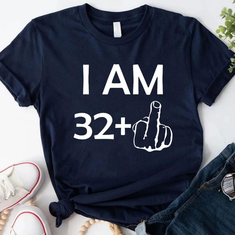 

Funny 33rd Birthday Shirt 33rd Birthday Gift 33rd Birthday Gag Happy 33rd Birthday Middle Finger Shirt Gag Bday Gifts Tees 4XL