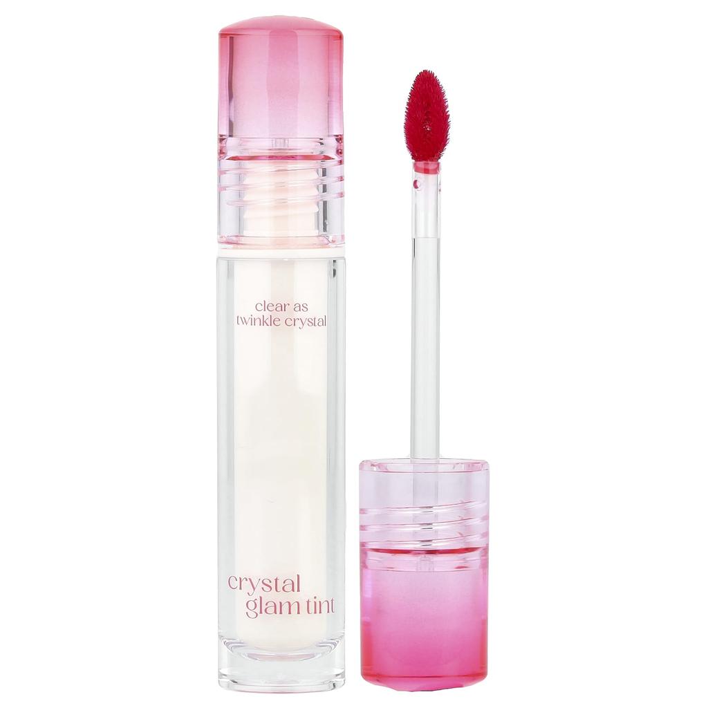 Clio Crystal Glam Tint, 05 Fresh Cherry, 3.4g (0.11oz)