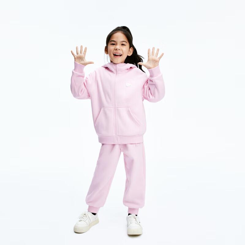 little MO&Co. Kids' Unisex Fleece-Lined Cuffed Sweatpants