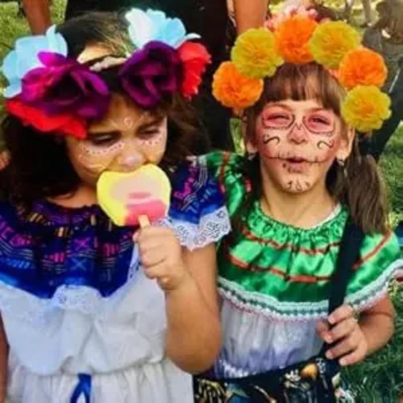 Silk Marigold Flowers 10-80PCS Artificial Orange Flowers for Day of The Dead Decor Diwali Festival Dia De Los Muertos