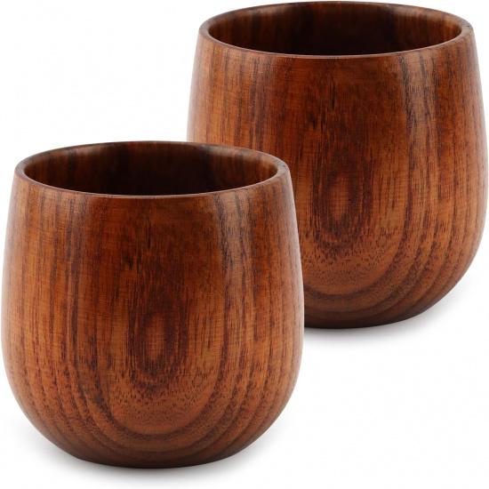 Charred Wooden Whiskey Glasses, Old Fashioned Bourbon Whiskey Glasses, Original-Bourbon Tumbler, Bourbon Gifts for Men, Whis-key Gifts for Men, 6