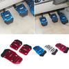 3 Stücke Universal Auto Pedale Abdeckung für Manuelle Gang Auto Bremse Kupplung PVC Auto Zubehör