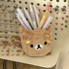 Plüsch Süßer Bär Stiftehalter Plüsch Kosmetik Stiftebehälter Kawaii Schreibtischzubehör Büro Organisieren Kinder Schreibwaren Aufbewahrungsbox
