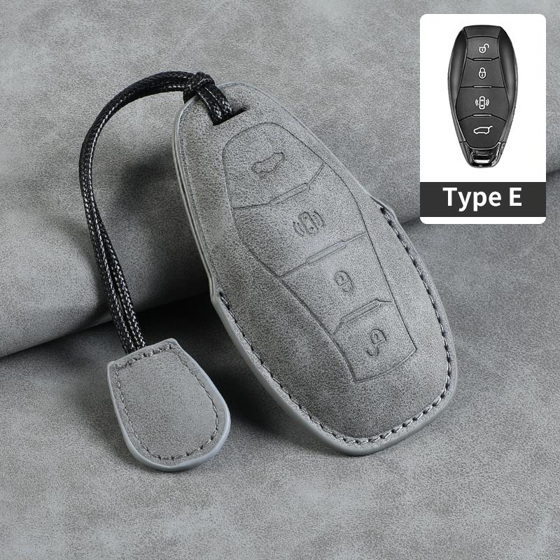 Car Key Cover For FAW Hongqi H5 2025 2025 2025 Hongqi H5 Leather Car Key Case Cover For Hongqi Car Keychain