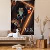 Suspense Film Alice InBorderland Printed Large Wall Tapestry Hanging Tarot Hippie Wall Rugs Dorm Cheap Hippie Wall Hanging