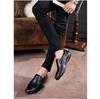 Men's Spring 2024 Leather Slip-On Loafers: Business Casual, Soft Sole, Toad Style