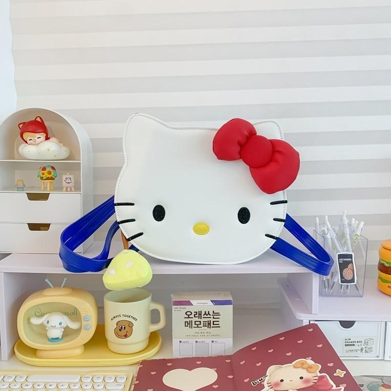 Hello Kitty Melody Cinnamoroll Mini Shoulder Bag Pu Chain Strap Sweet Summer Accessory For Daily Use