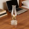 Oil Lamp Shade Replacement Vintage Glass Shade for Stable Flame And Oxygen Flow Traditional Oil Lamp Parts Home Decor Lighting