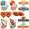 Rugby Love Chapter Embroidery Heat Transfer Cloth Sticker Greet Towel Embroidery Rugby Game Start Patch Sticker