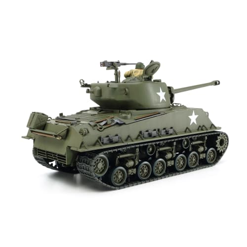 Tamiya 1/35 Military Miniature Series No.346 US Army Tank M4A3E8 Sherman Easy Eight European Front Plastic Model 35346
