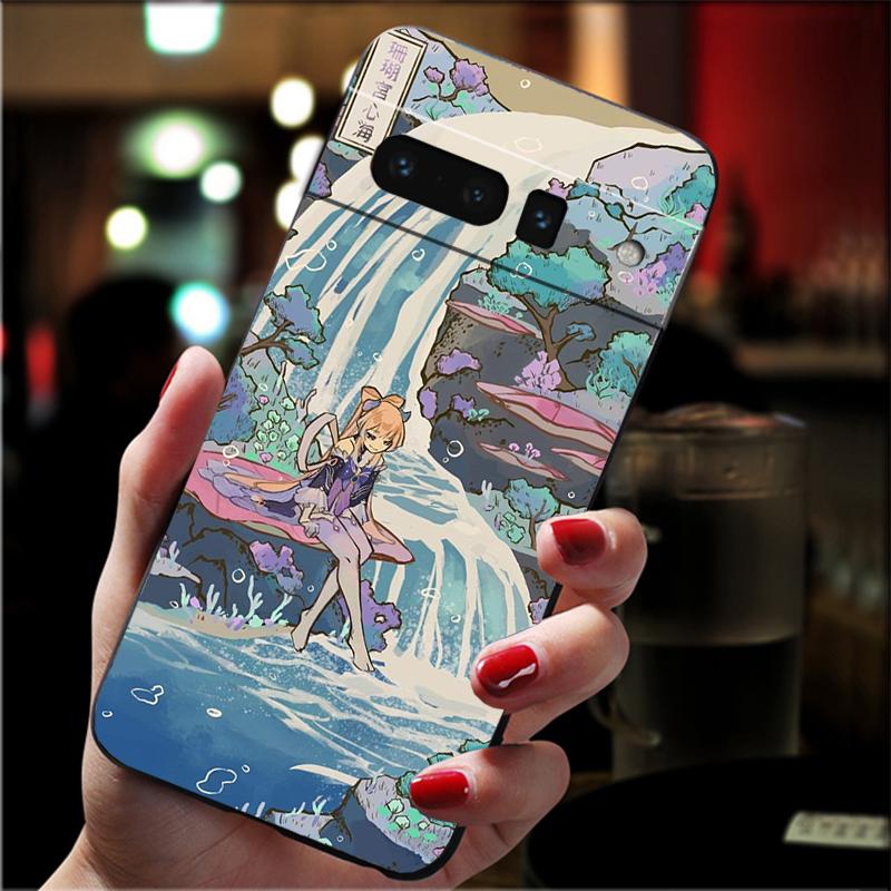 

Phone Case For Google Pixel 10 Pro XL 9 Pro XL 9A 8 7 6 Pro Pixel 8A 7A 6A Pixel 8 7 6 5 Genshin Impact Game Yan Fei Google Pixel 8