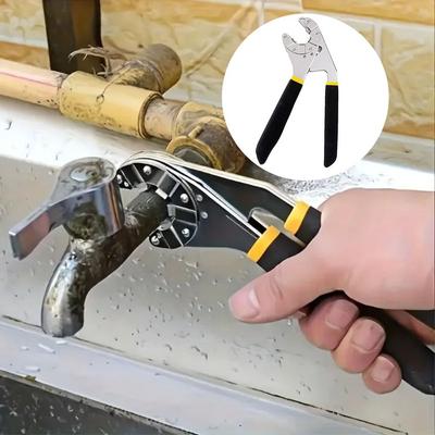 Multi-Function Adjustable Wrench Universal 14-in-1 Universal Wrench Grip Pliers  Bike