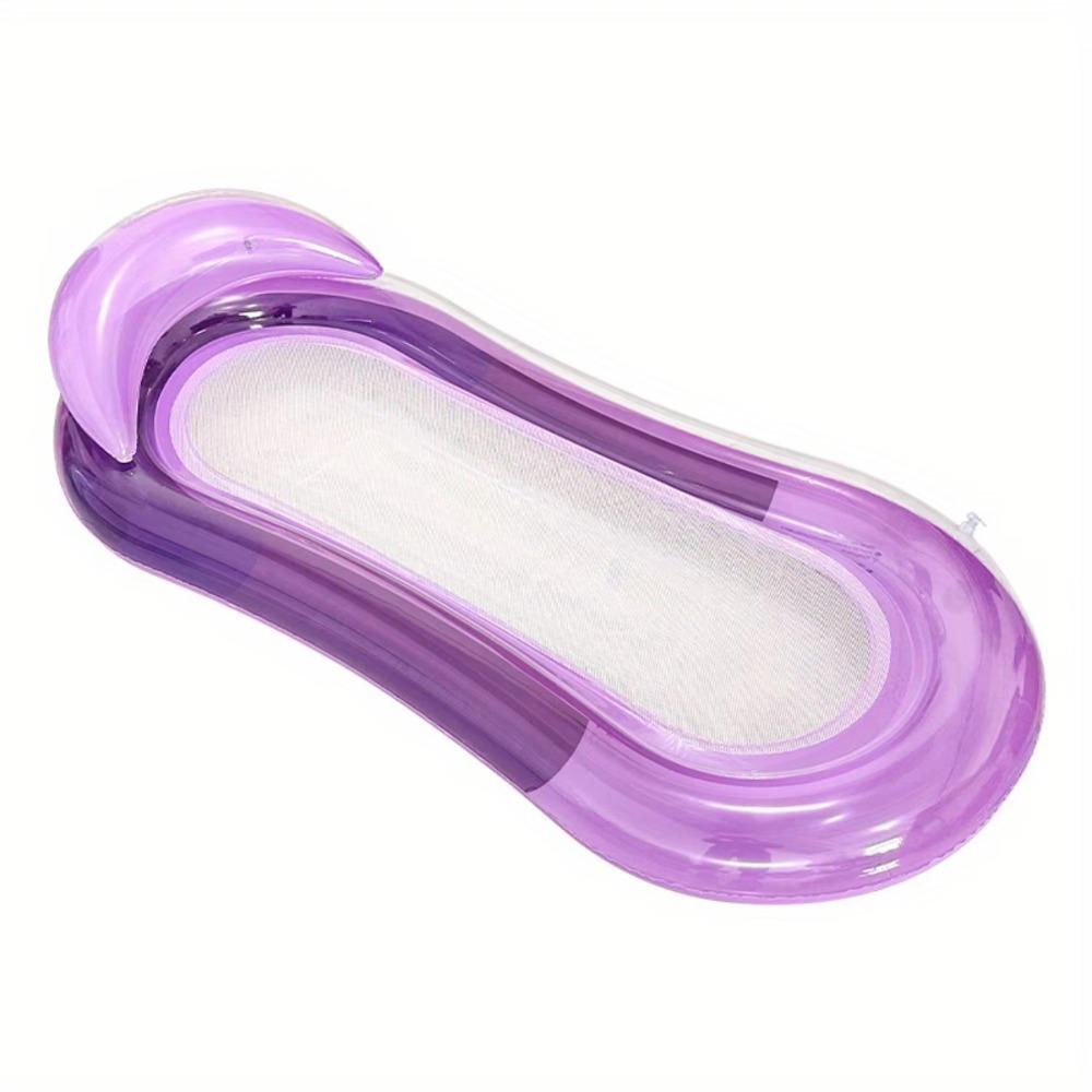 Gradient Color Inflatable Floats Bed PVC Swim Air Mattresses  for Pool Beach Swimming Pool Floats