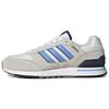 Neo Run 80s Comfortable Trendy Fabric Slip Resistant Durable Lightweight Low Top Casual Running Shoes Men Sneakers Gray Blue HP6111
