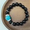 10mm Natural Stone Beaded Bracelets for Women Handmade Semi-Precious Gemstone Agate Bangle DIY Jewelry Gifts