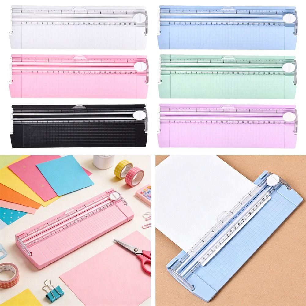 1Pcs Plastic Paper Trimmer A4 Paper Cutting Machine Durable Paper Slide Cutter  Home Crafts Tool