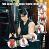 Fitness Tricep Rope Extension Strap Pull Down Workout Tricep Rope Long Tricep Rope with Buckle for Workout Fitness