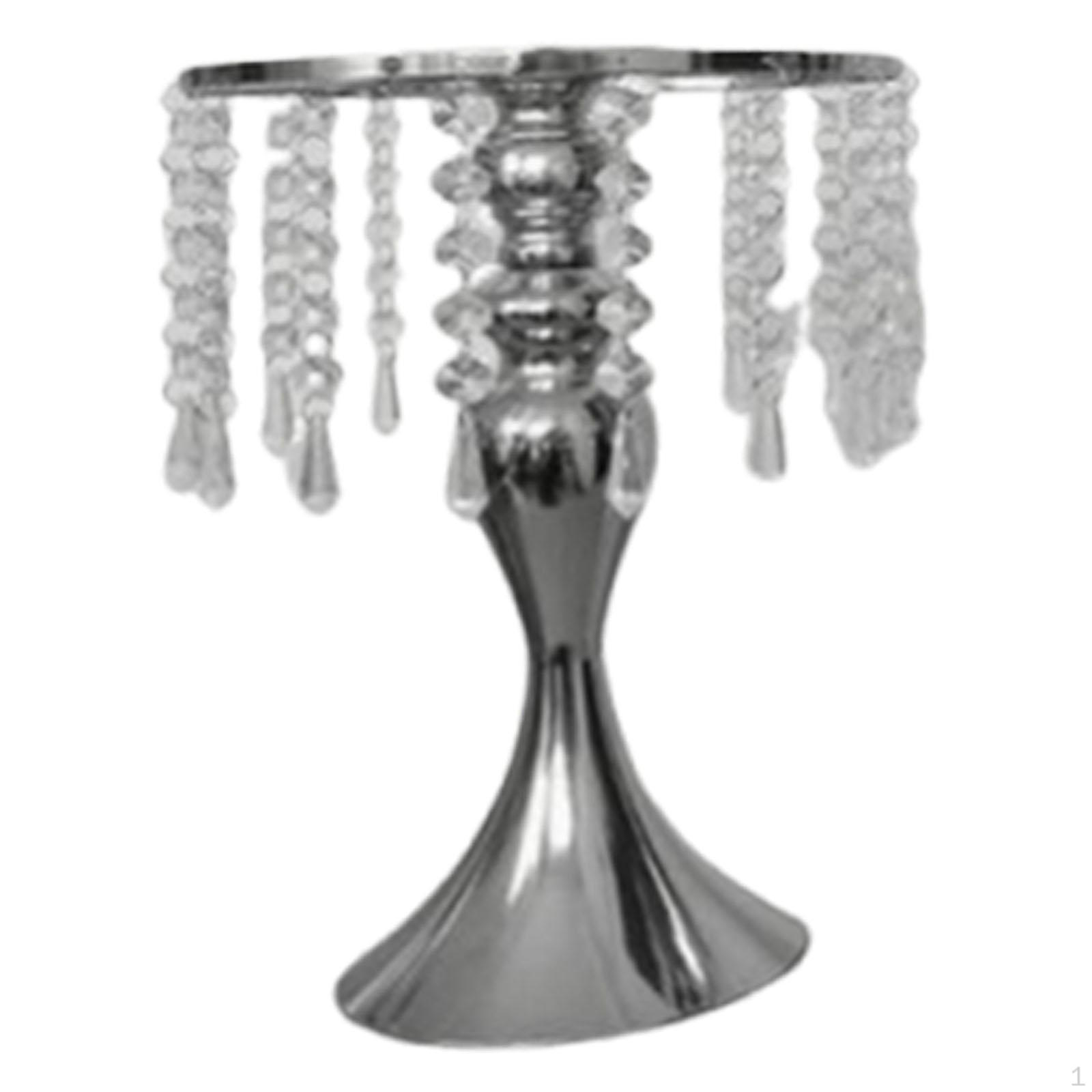 

Подсвечник Металлическая Фигурка Универсальное Украшение Орнамент Подсвечник для Праздничного Стола Silver S