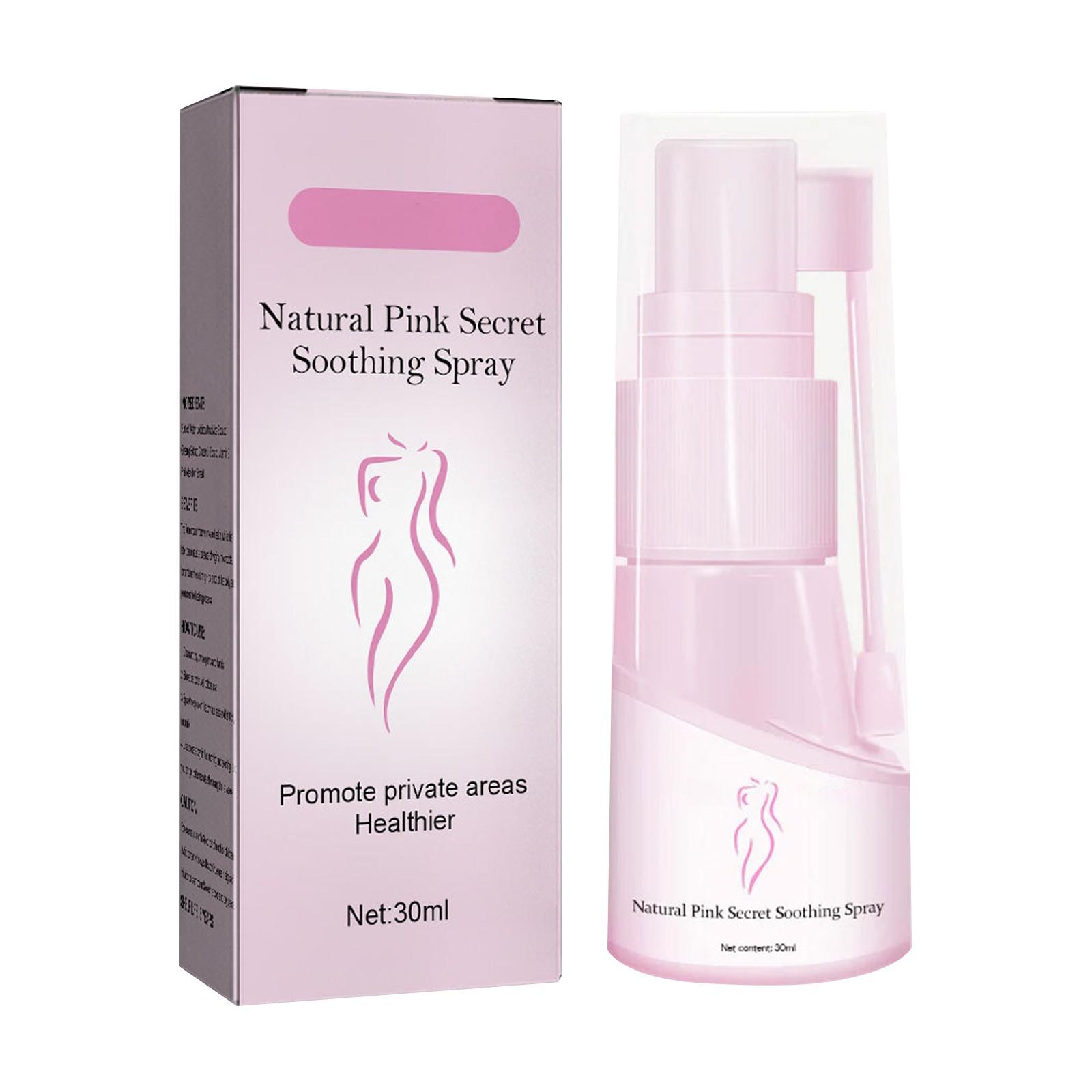 

Успокаивающий спрей, Для интимных зон, От дискомфорта и запаха. Спрей для ухода за женской интимной зоной, 30 мл One Size белый