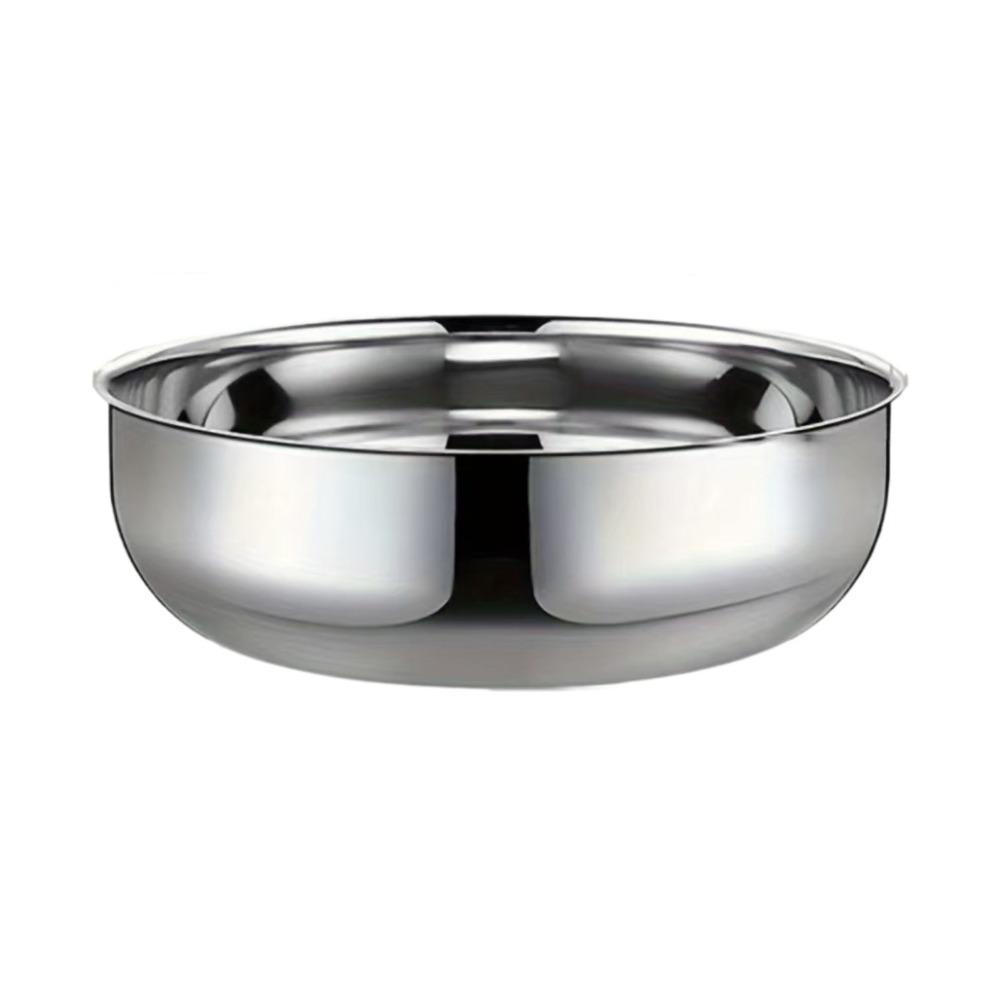 

Multi-Purpose Mixing Bowl Large Size Durable Hot Pot Bowl with Lid Fruit and Vegetable Cleaning Basin